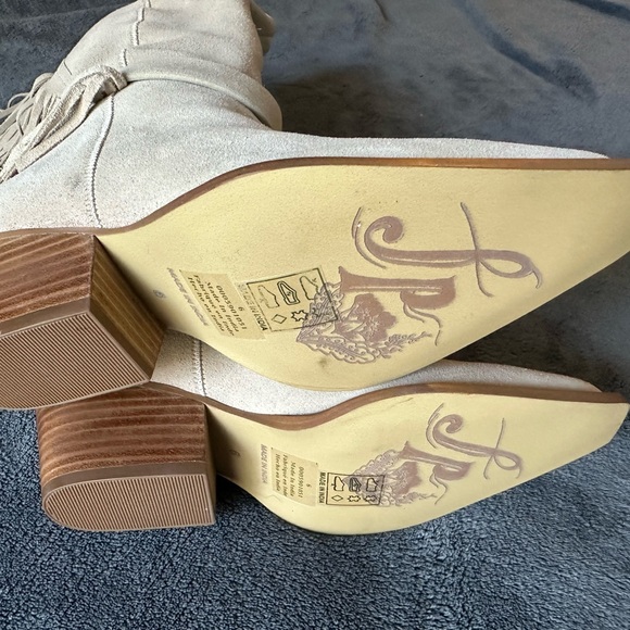 Brand new! Free People Faith Fringe Western Boots - Retails $268 - Picture 6 of 10